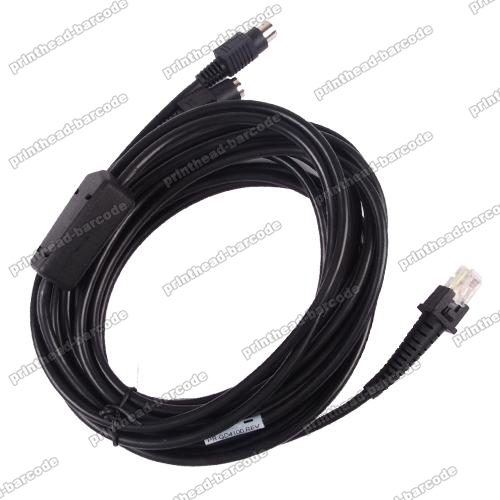 PS2 Keyboard Wedge Cable Compatible for Datalogic GD4130 5M - Click Image to Close